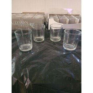 1Eastland 2 Unmark Votive Clear Glass Candle Holder Standard Event Decor Doz